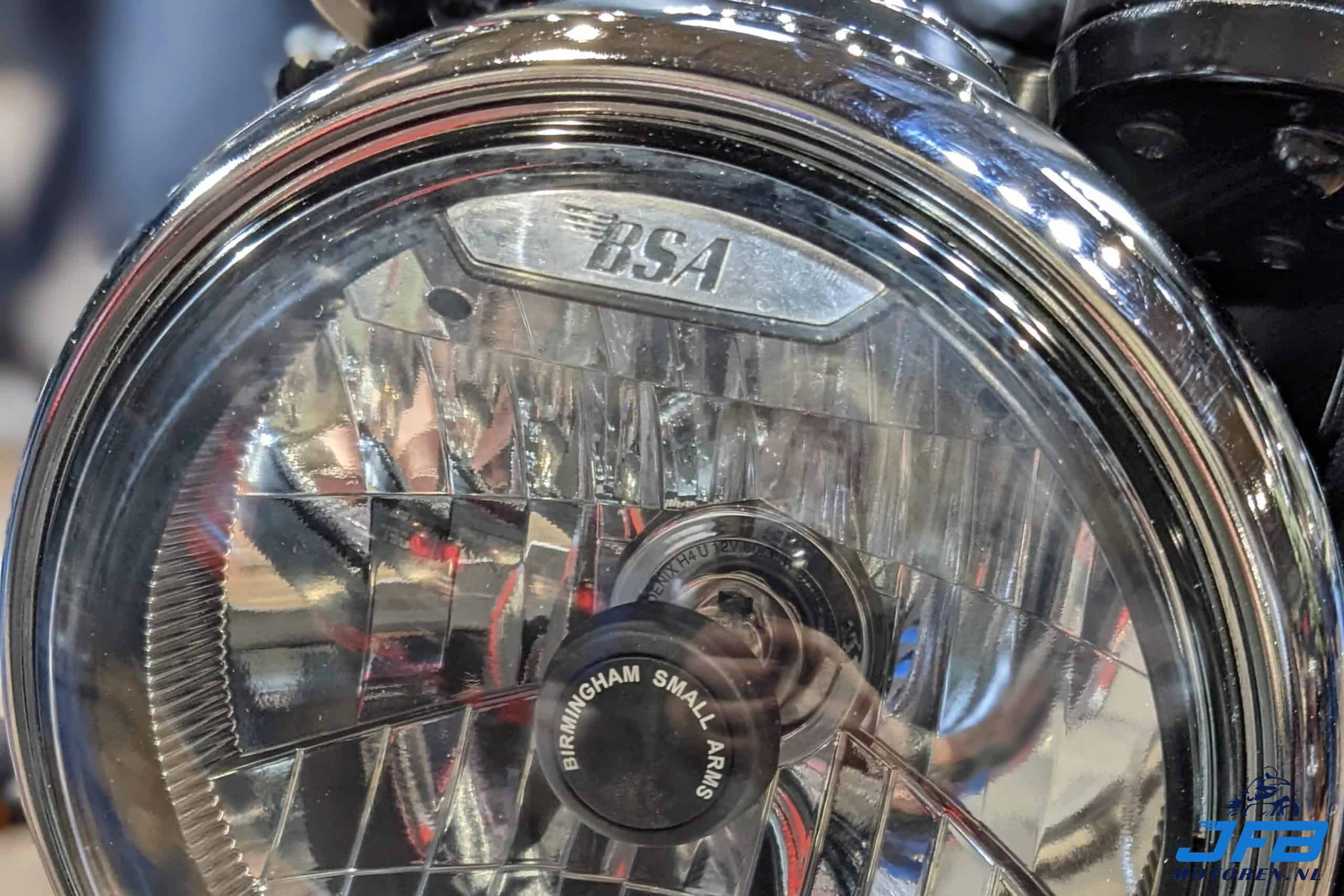 Detail koplamp BSA Gold Star